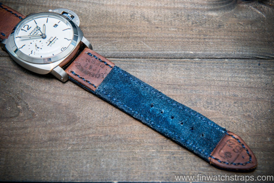 Watch strap, watch band, leather watch strap, leather watch band, finwatchstraps