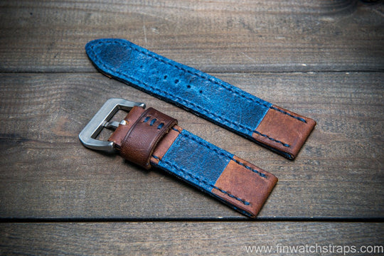 Watch strap, watch band, leather watch strap, leather watch band, finwatchstraps