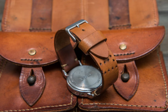 Watch strap, watch band, leather watch strap, leather watch band, finwatchstraps