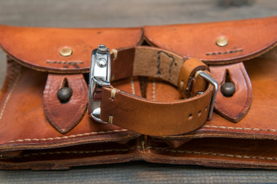 Watch strap, watch band, leather watch strap, leather watch band, finwatchstraps
