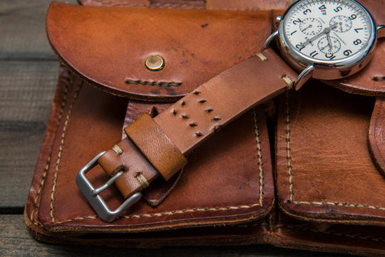 Watch strap, watch band, leather watch strap, leather watch band, finwatchstraps