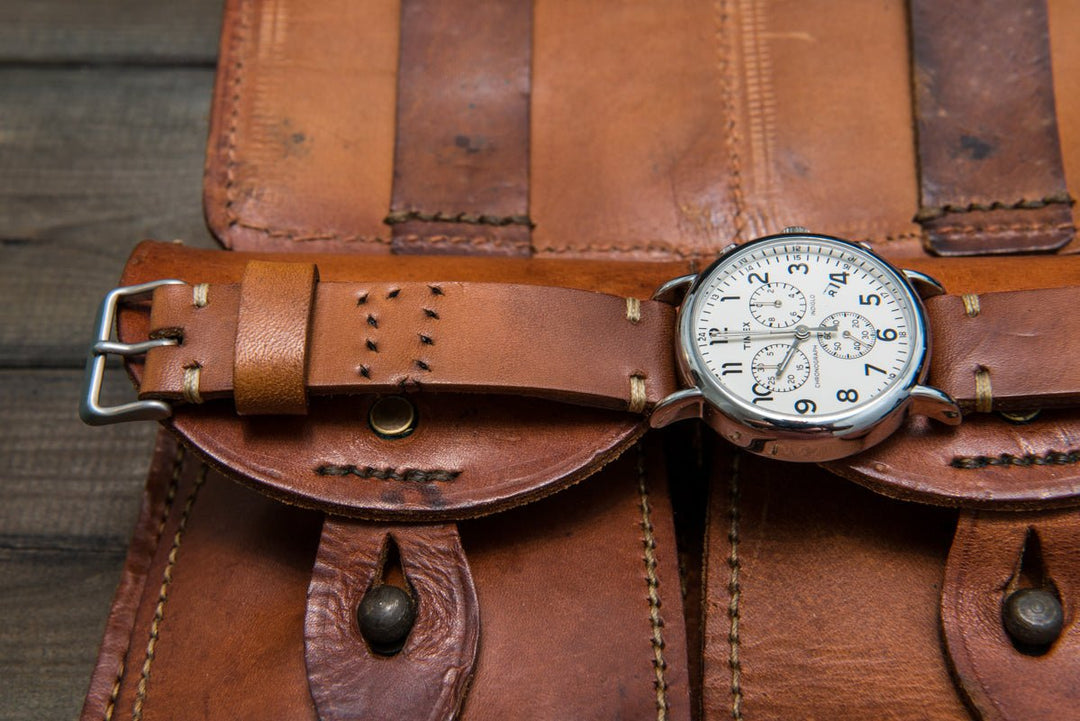 Watch strap, watch band, leather watch strap, leather watch band, finwatchstraps