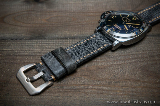 Watch strap, watch band, leather watch strap, leather watch band, finwatchstraps