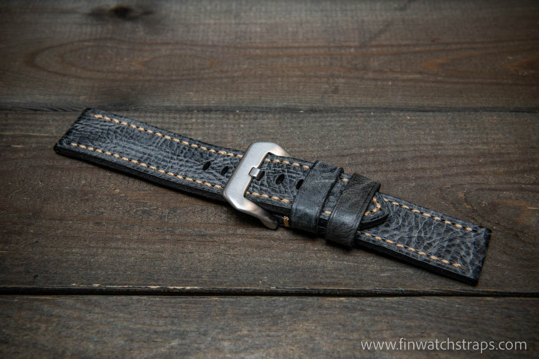 Watch strap, watch band, leather watch strap, leather watch band, finwatchstraps