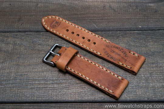 Watch strap, watch band, leather watch strap, leather watch band, finwatchstraps