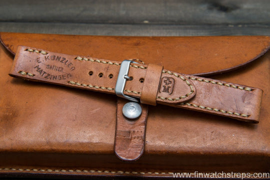 Watch strap, watch band, leather watch strap, leather watch band, finwatchstraps