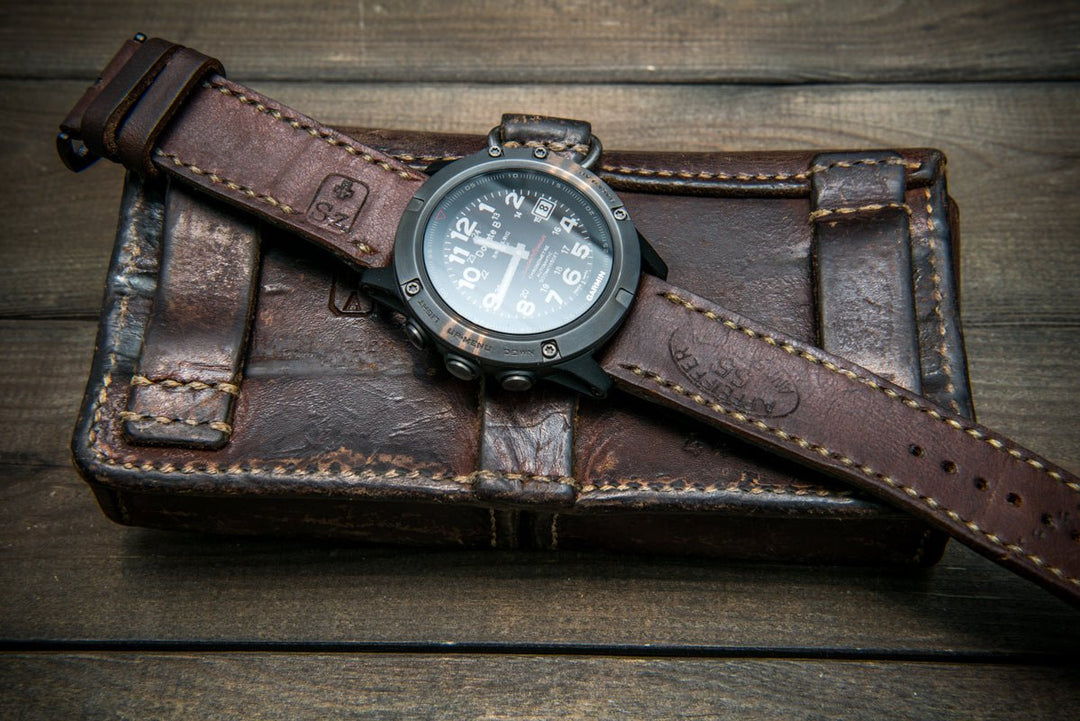 Watch strap, watch band, leather watch strap, leather watch band, finwatchstraps