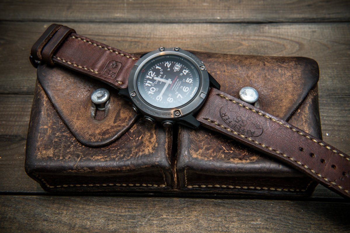 Watch strap, watch band, leather watch strap, leather watch band, finwatchstraps