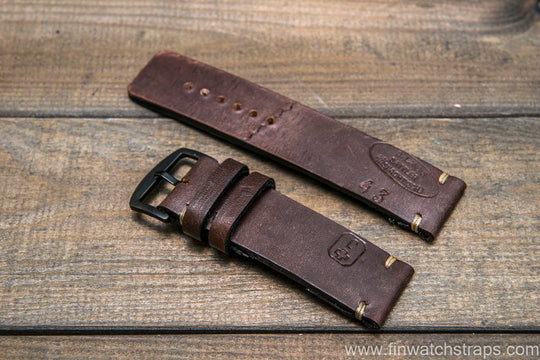 Watch strap, watch band, leather watch strap, leather watch band, finwatchstraps