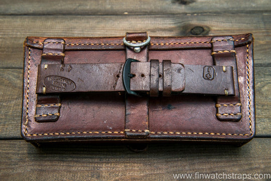 Watch strap, watch band, leather watch strap, leather watch band, finwatchstraps