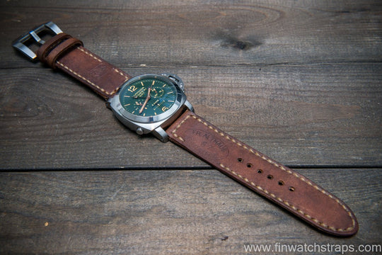 Watch strap, watch band, leather watch strap, leather watch band, finwatchstraps