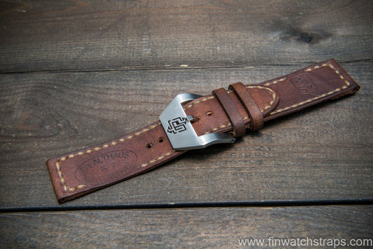 Watch strap, watch band, leather watch strap, leather watch band, finwatchstraps