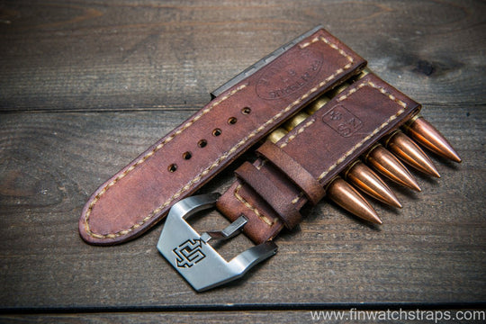 Watch strap, watch band, leather watch strap, leather watch band, finwatchstraps