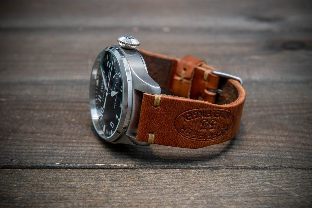 Watch strap, watch band, leather watch strap, leather watch band, finwatchstraps