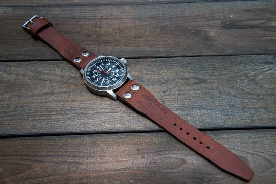 Watch strap, watch band, leather watch strap, leather watch band, finwatchstraps