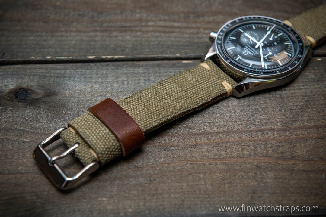 Watch strap, watch band, leather watch strap, leather watch band, finwatchstraps