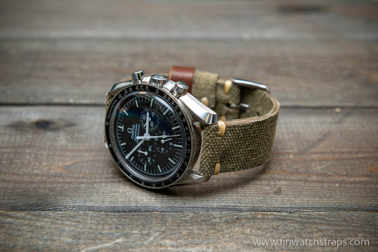 Watch strap, watch band, leather watch strap, leather watch band, finwatchstraps