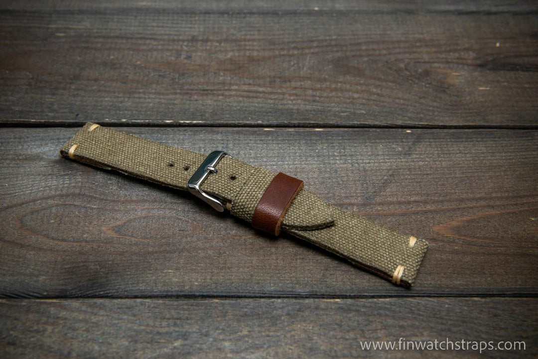 Watch strap, watch band, leather watch strap, leather watch band, finwatchstraps