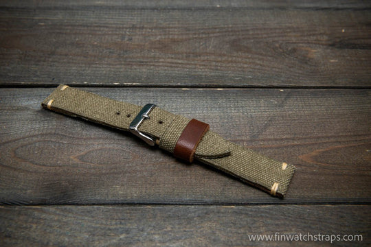 Watch strap, watch band, leather watch strap, leather watch band, finwatchstraps