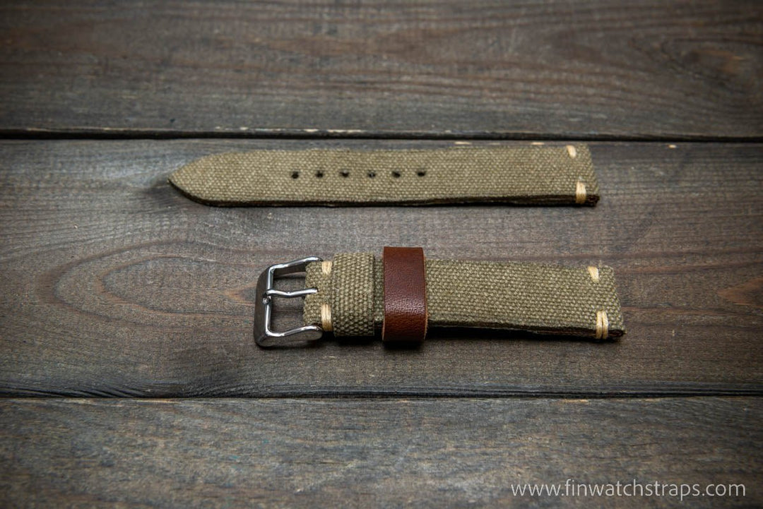 Watch strap, watch band, leather watch strap, leather watch band, finwatchstraps