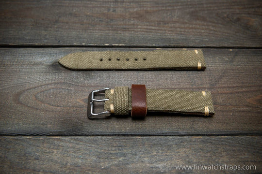 Watch strap, watch band, leather watch strap, leather watch band, finwatchstraps