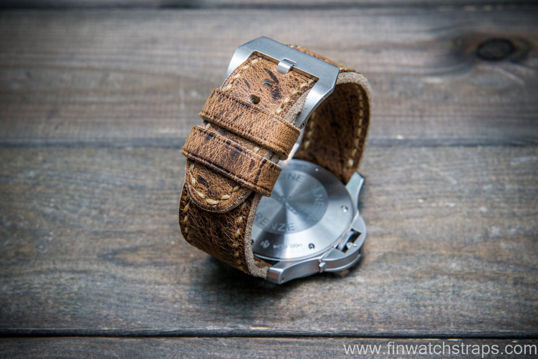 Watch strap, watch band, leather watch strap, leather watch band, finwatchstraps