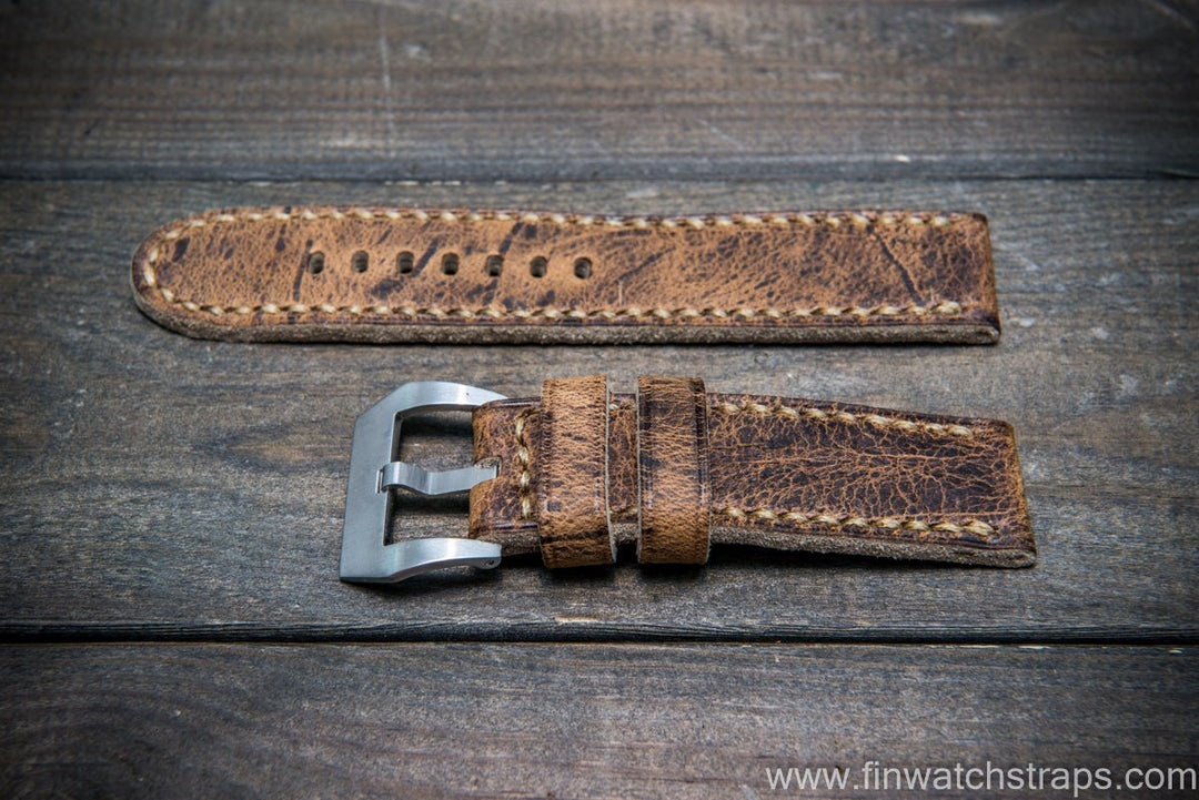 Watch strap, watch band, leather watch strap, leather watch band, finwatchstraps